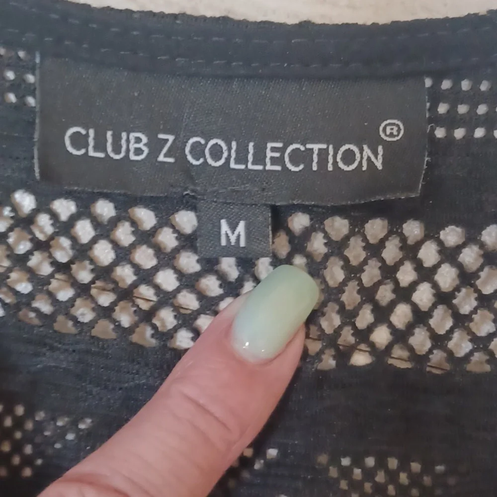 Club Z Collection Black Stylish Cover-Up - Picture 7 of 9
